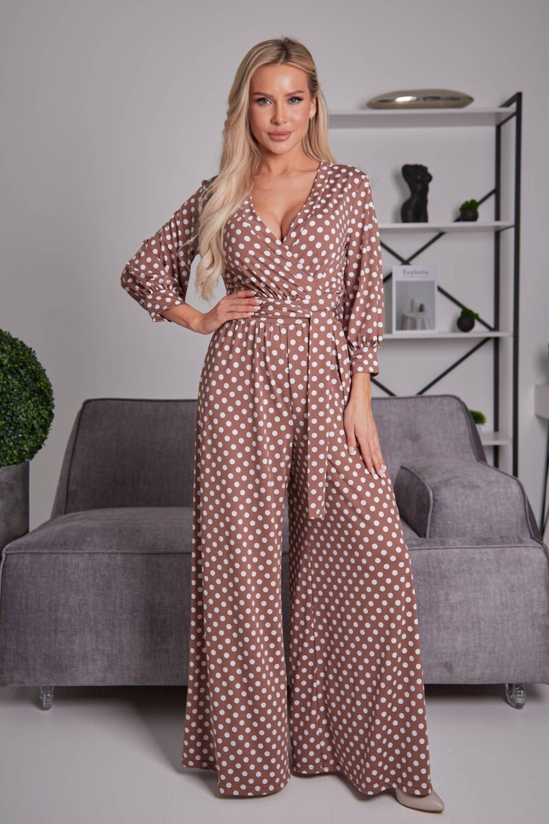 Комбинезон Lila classic style 023904307 Бежевый  Фото 4