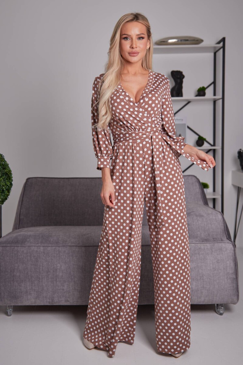 Комбинезон Lila classic style 023904307 Бежевый  Фото 3
