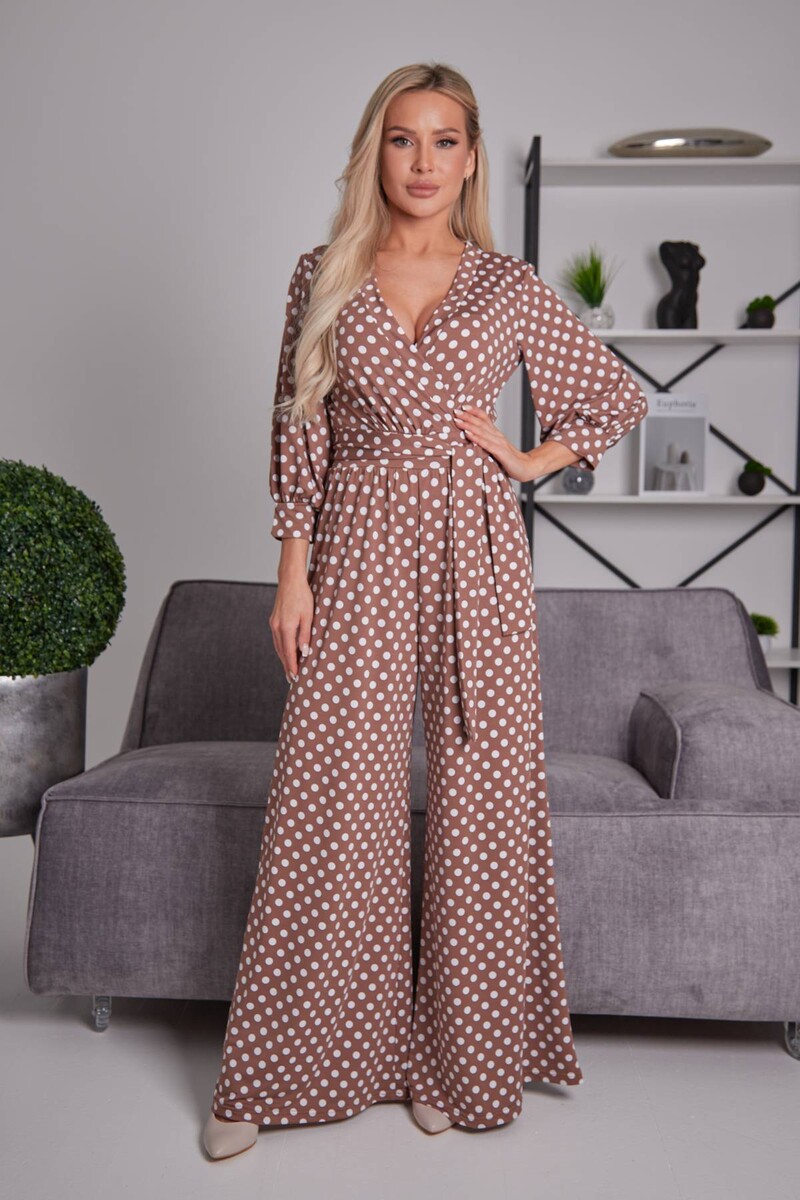 Комбинезон Lila classic style 023904307 Бежевый  Фото 2