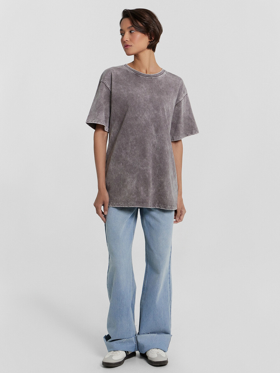 Футболка женская Mark Formelle 023932783 Серый acid wash  Фото 3