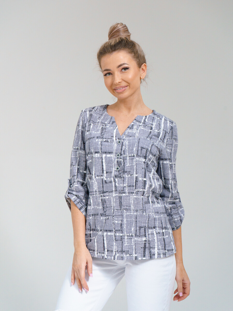 Блузка Nesaden Style 023933734 Серый 
