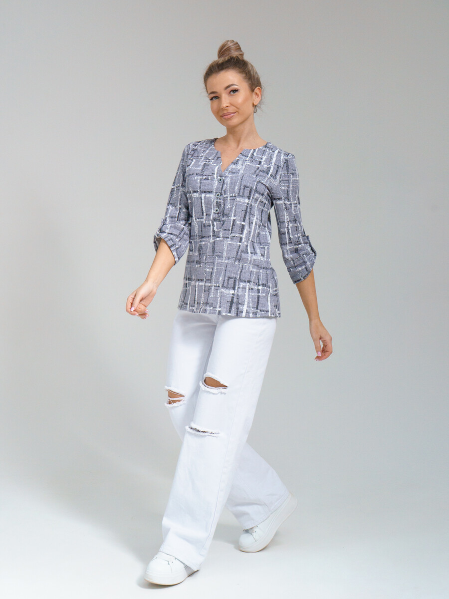 Блузка Nesaden Style 023933734 Серый  Фото 5