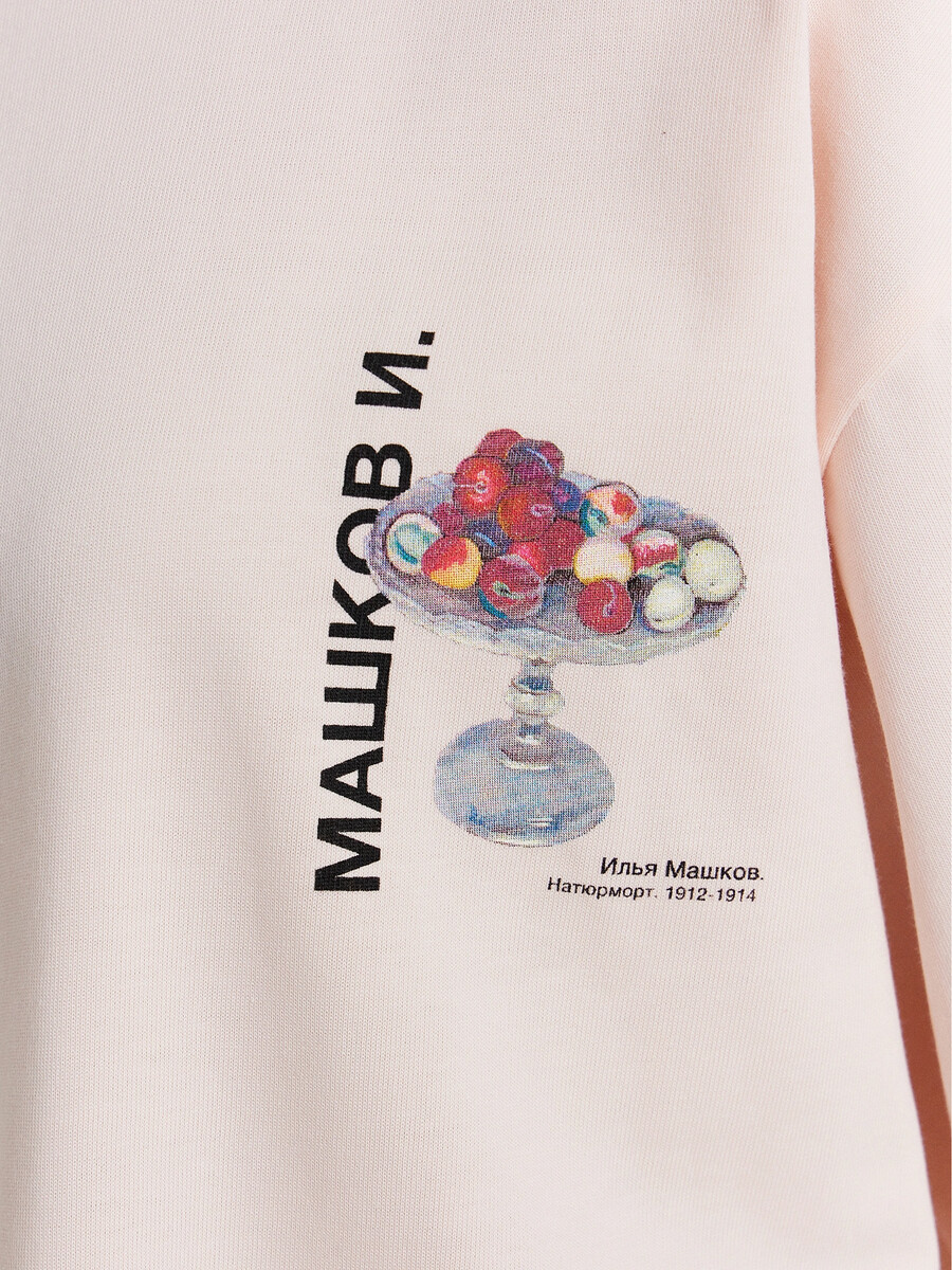 Футболка женская Mark Formelle 023973250 Нежно -розовый +печать  Фото 4