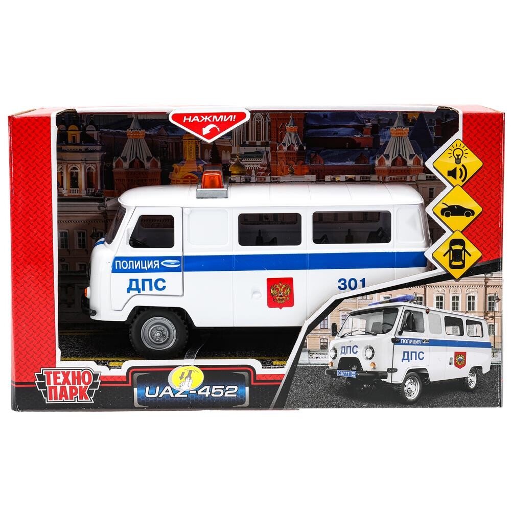 

Машина на батарейках UAZ, Технопарк CT12-427-3