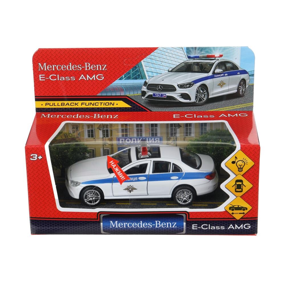 

Машина металлическая MERCEDES-BENZ, - ECLASS-12SLPOL-WH