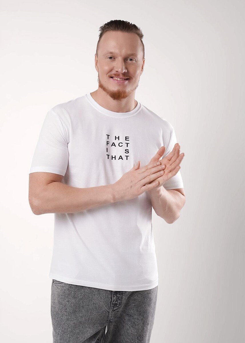 Футболка ЭЙС 024022826 Белый 
