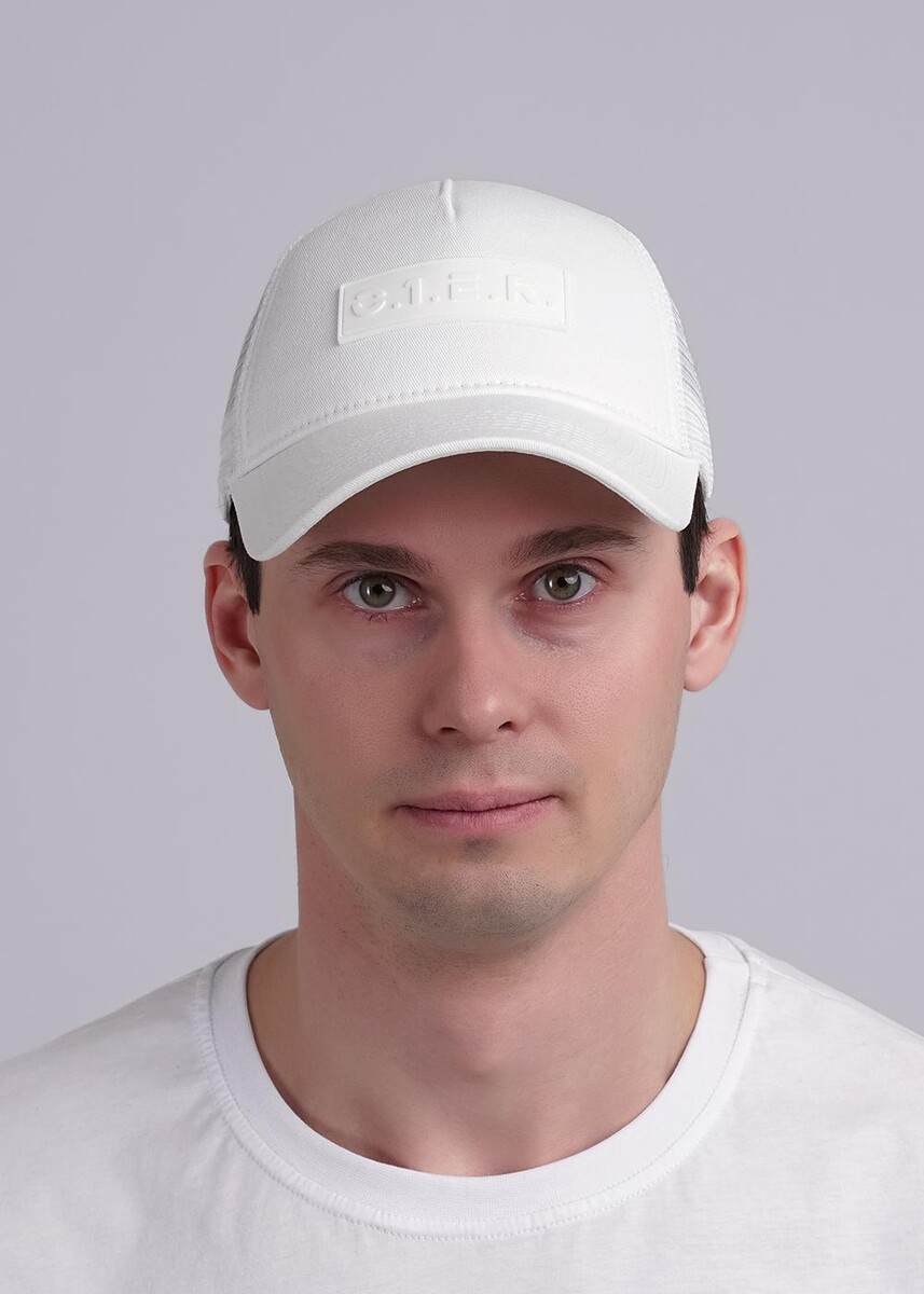 Бейсболка CLEVER 024023512 Белый 