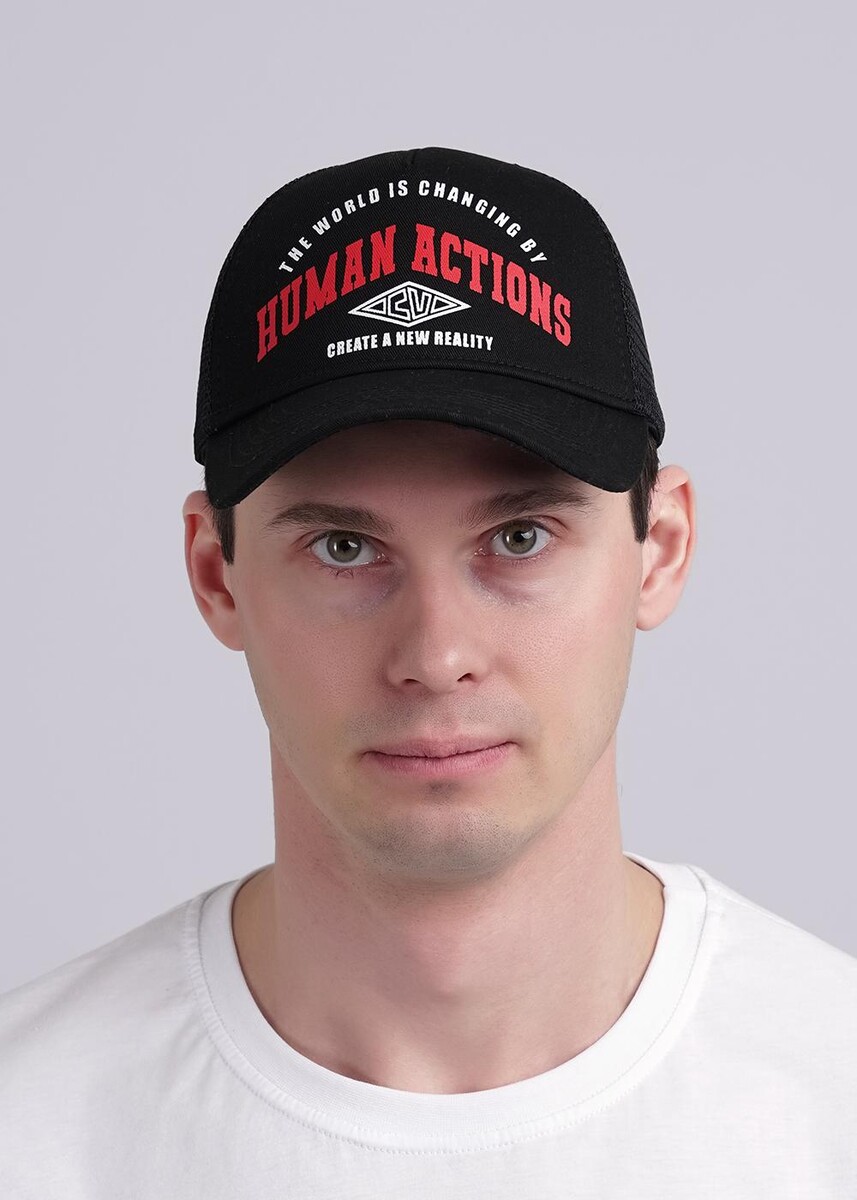 Бейсболка CLEVER 024023584 Черный 