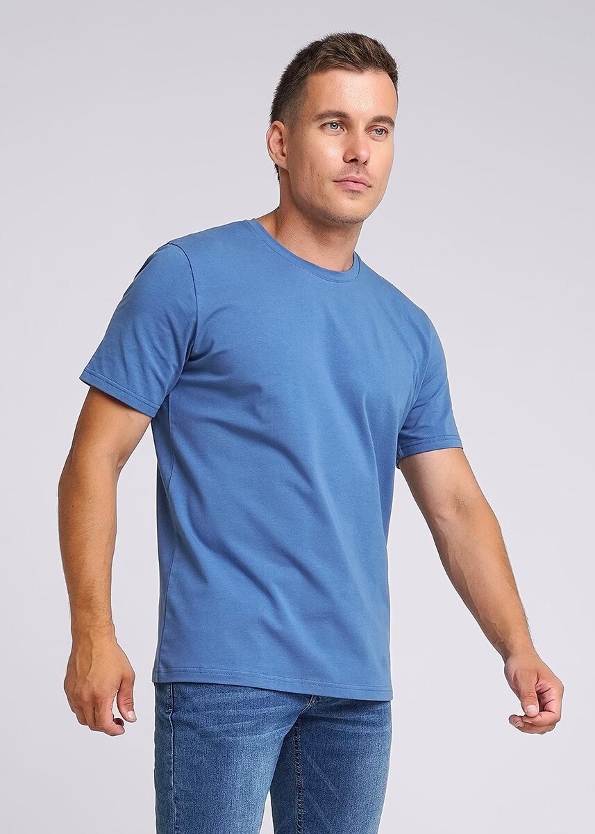 Футболка CLEVER 024023715 Джинсовый  Фото 2