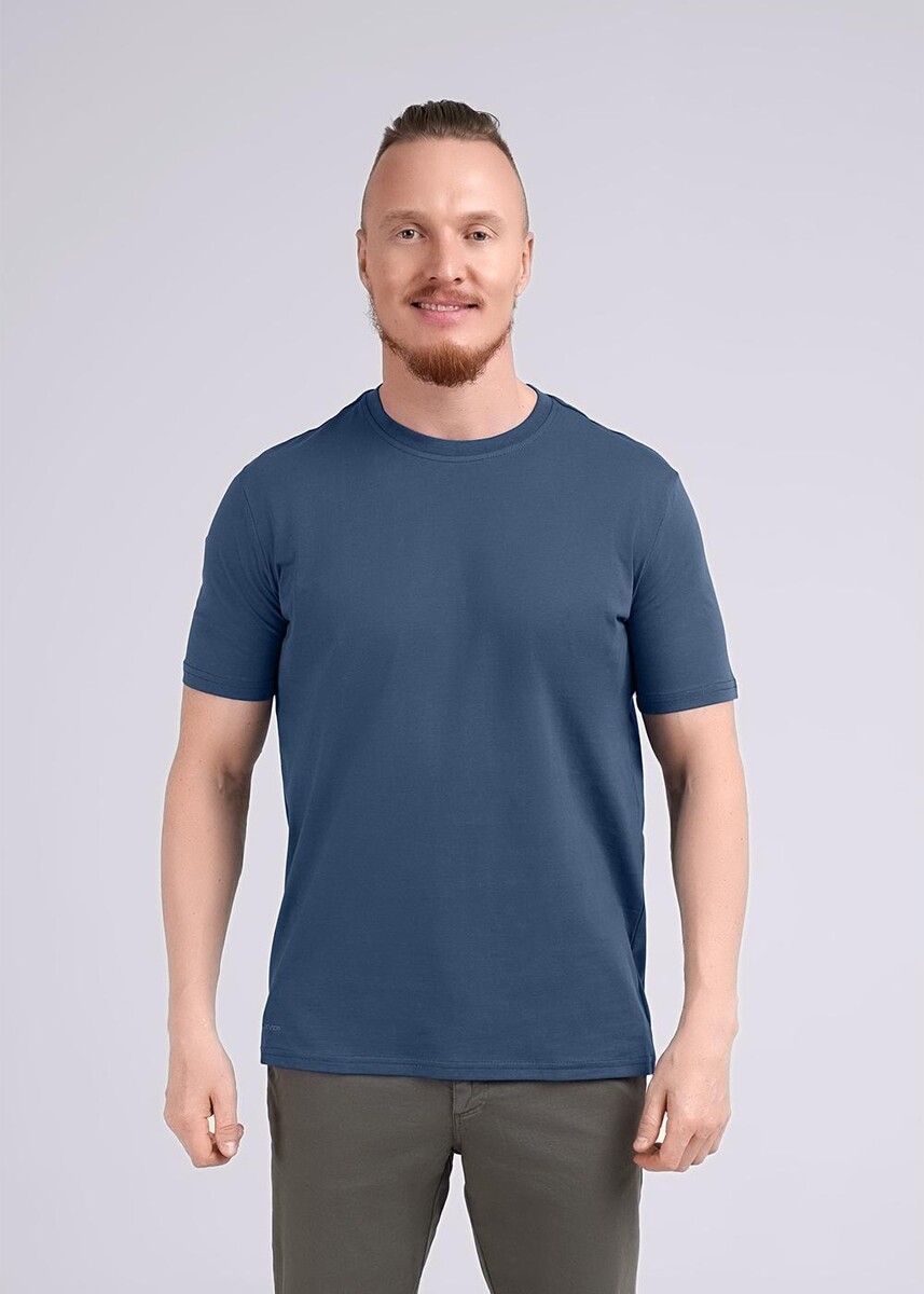 Футболка CLEVER 024024167 Джинсовый  Фото 2