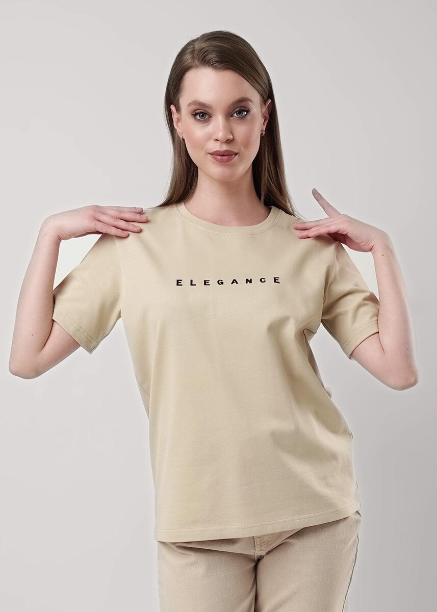 Футболка CLEVER 024024219 Бежевый 
