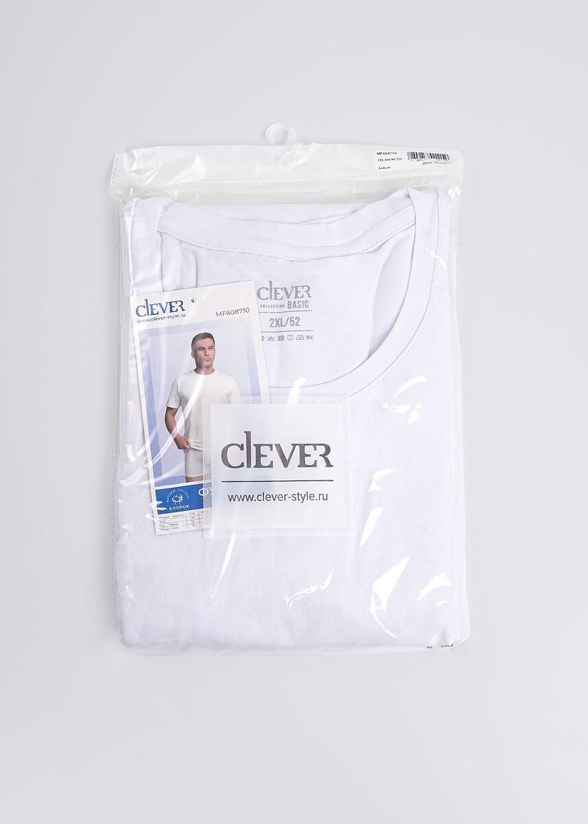 Футболка CLEVER 024024333 Белый  Фото 4