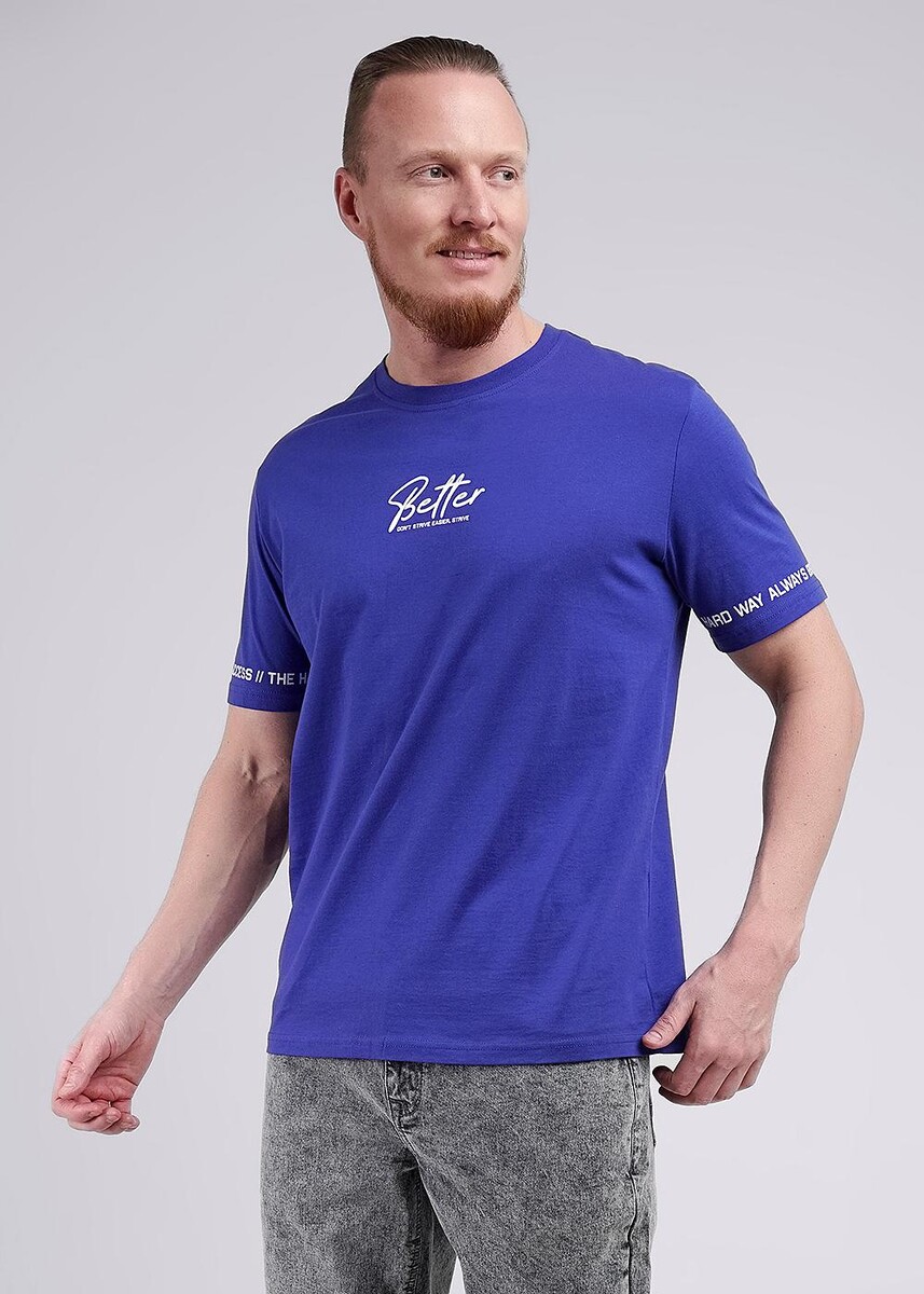 Футболка CLEVER 024024972 Синий 