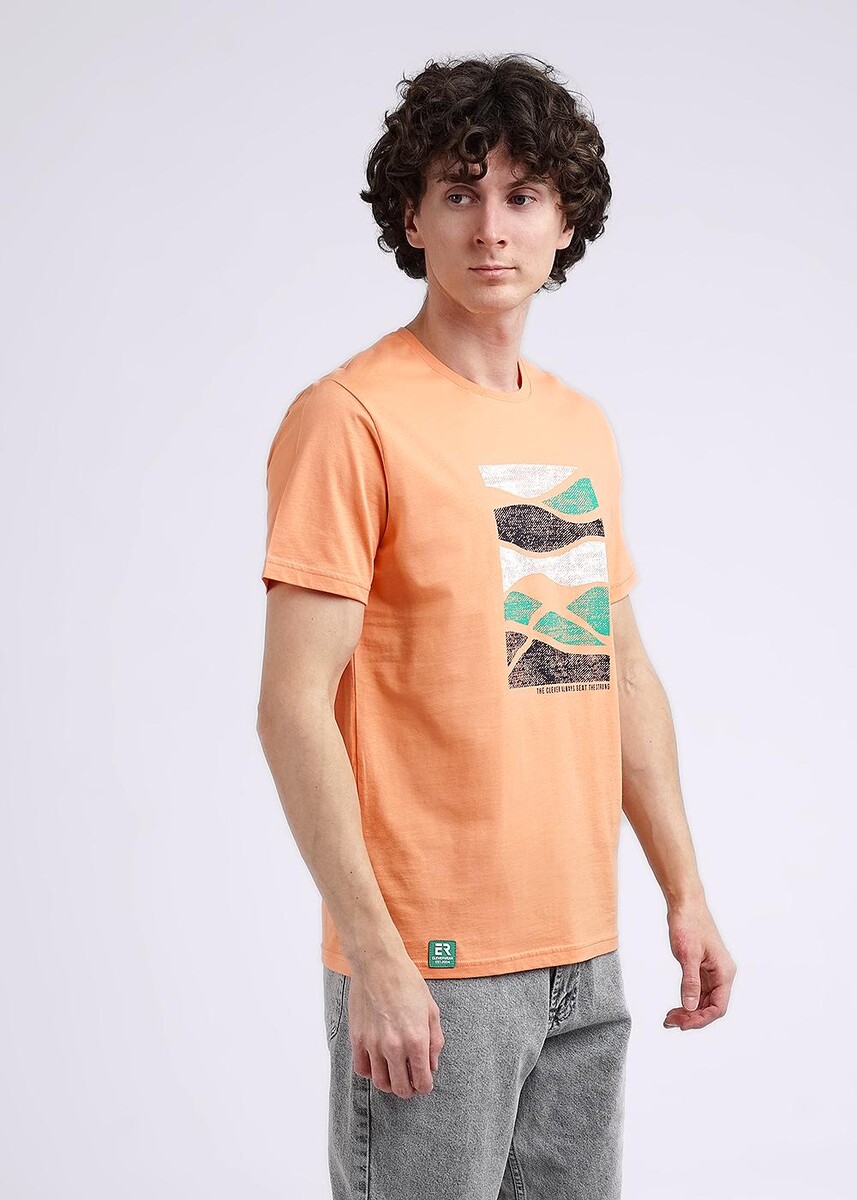 Футболка CLEVER 024024984 Св.оранжевый 