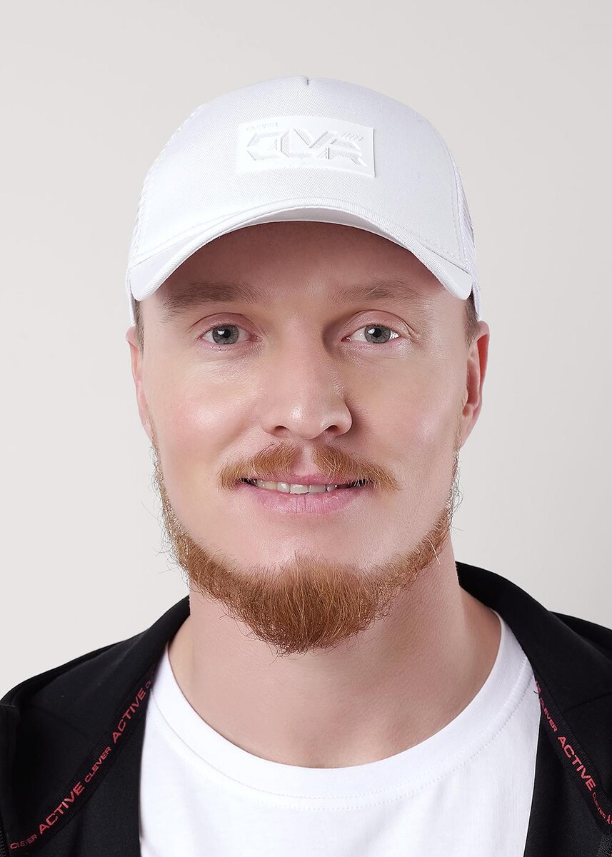 Бейсболка CLEVER 024025599 Молочный 