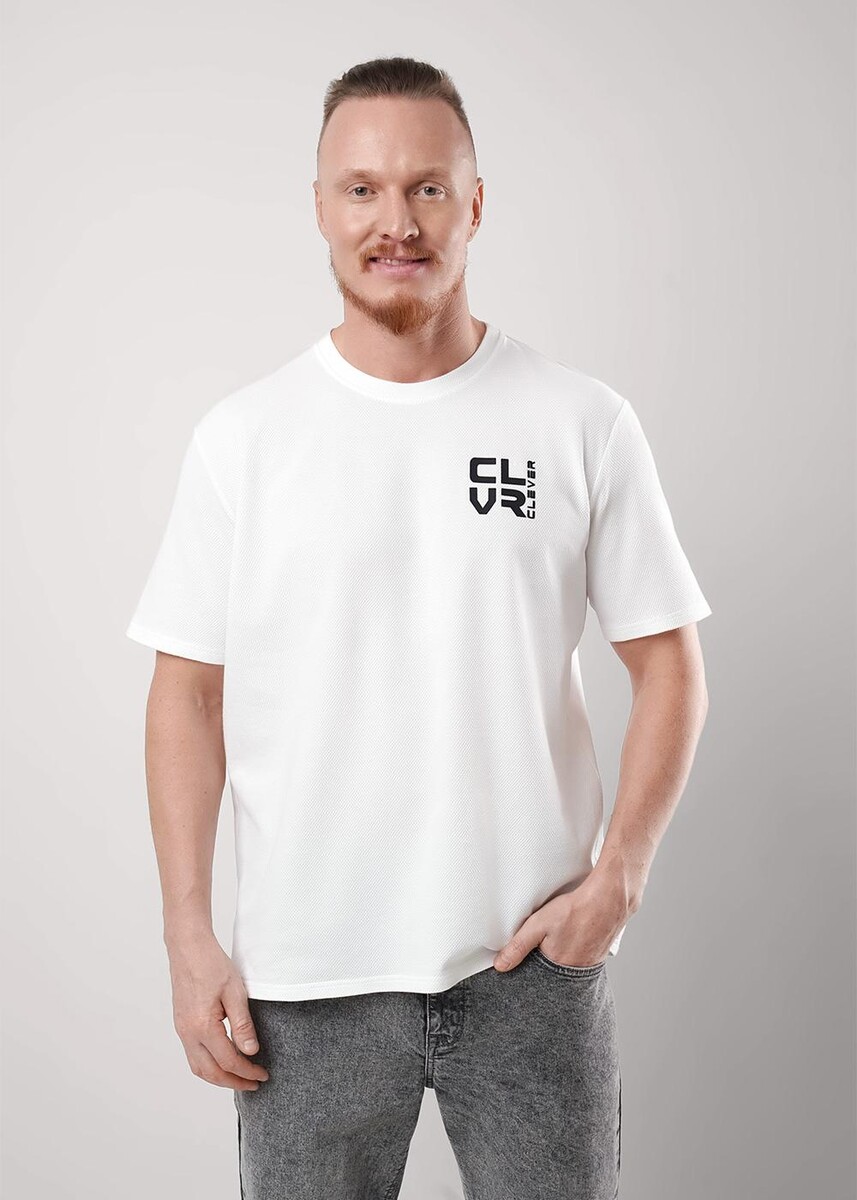Футболка CLEVER 024026342 Молочный 