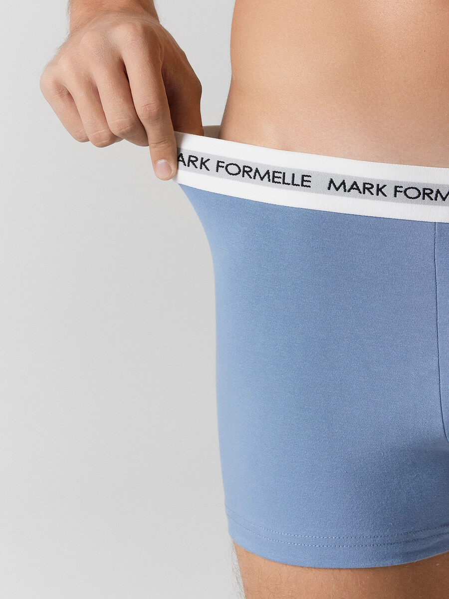 Трусы боксеры мужские голубые Mark Formelle 024029839 Туманно -голубой  Фото 4