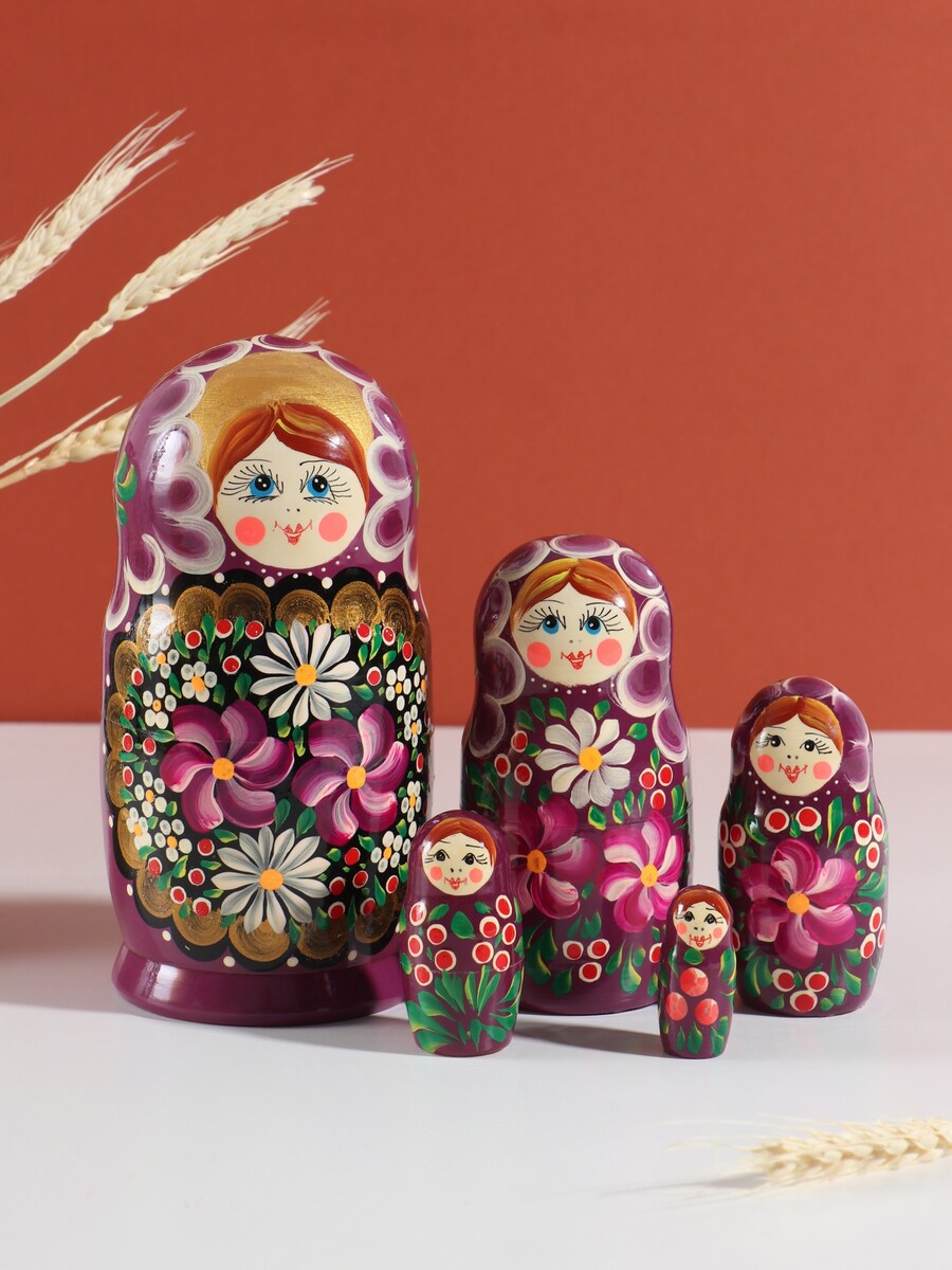 

Матрешка дерево, Фиолетовый