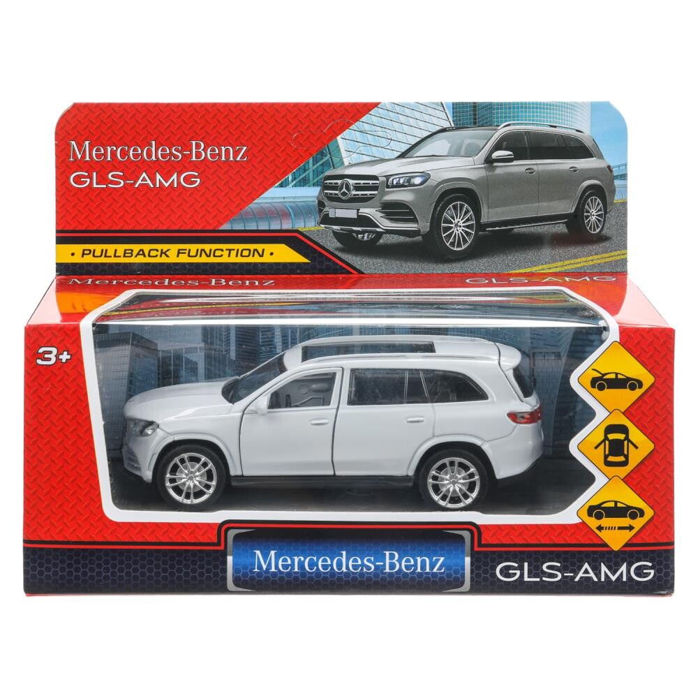 Машина металлическая MERCEDES-BENZ, Технопарк GLS-12-SR