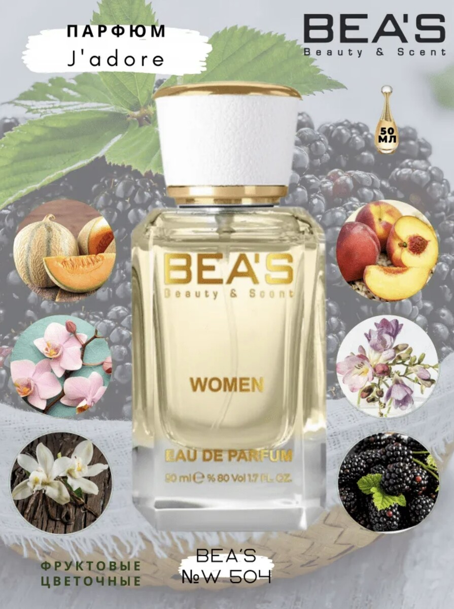 

Dio Жадор for women Парфюм.вода 50ml W504