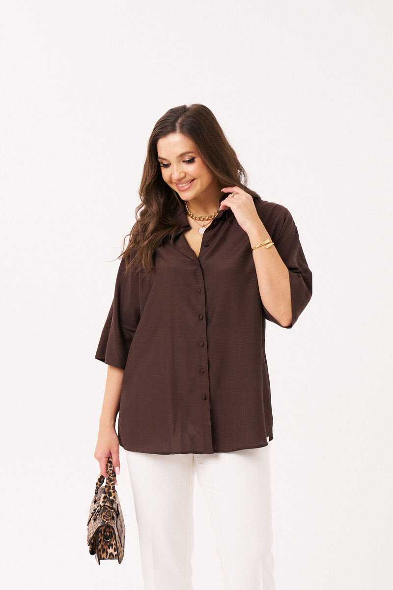 

Блузка женская, Коричневый