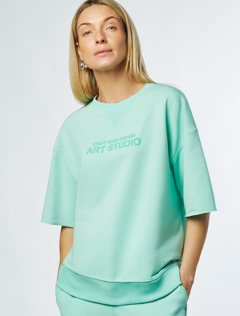 

Футболка, Зеленый;мятный_art studio