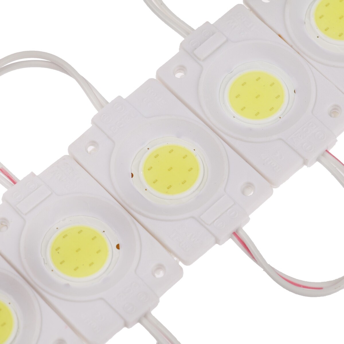 

Светодиодный модуль smd5730, 2,4 вт, cob, 220 лм, 6500k,12v, белый набор 20шт