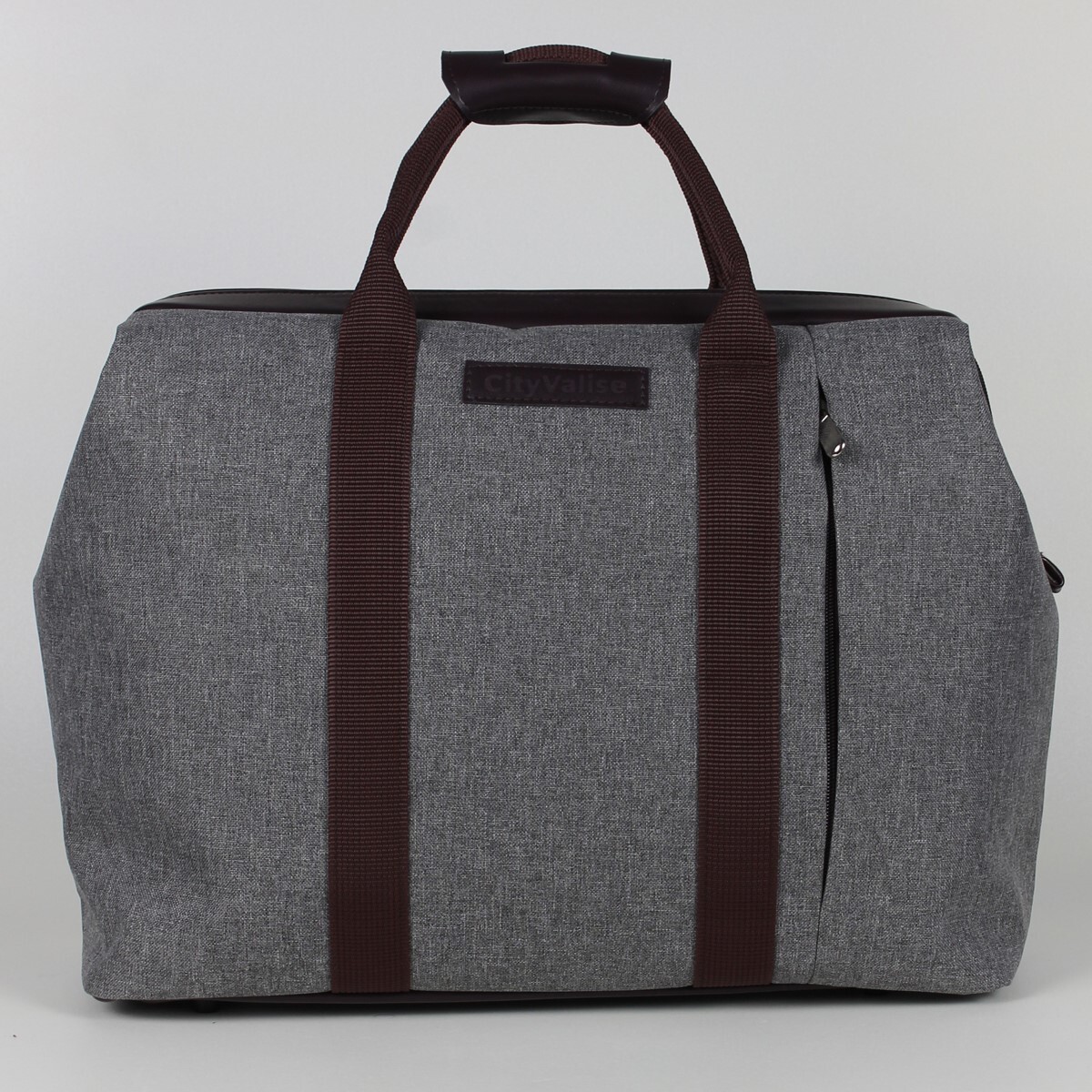 Сумка CityValise сумки и саквояжи 024342349 Серый, коричневый  Фото 2