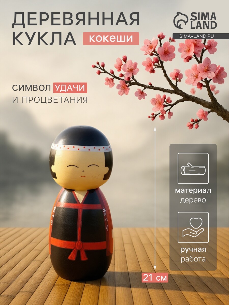 

Кокэси кукла, Разноцветный