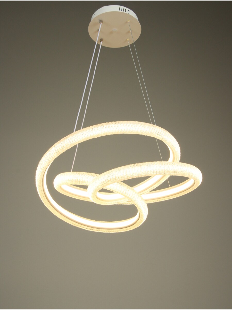

Люстра catrin 48вт led 4000-6000к белая 51х53х12+120см