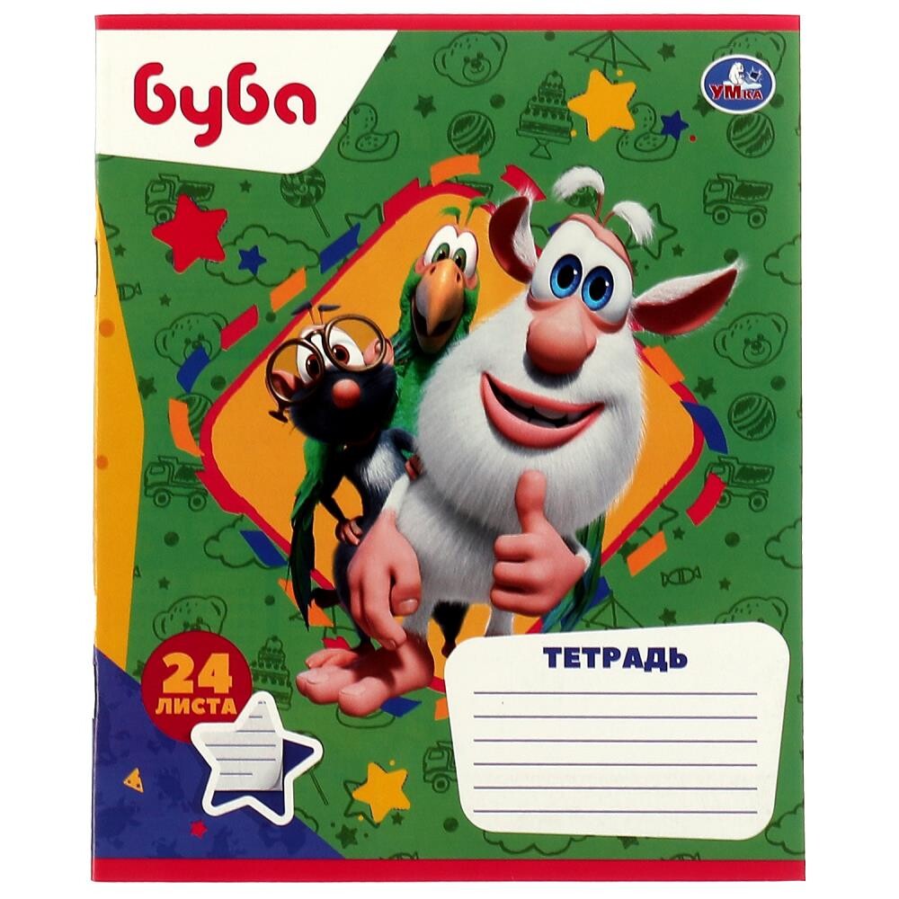 

Тетради БУБА, Умка NL-24-72601-BU