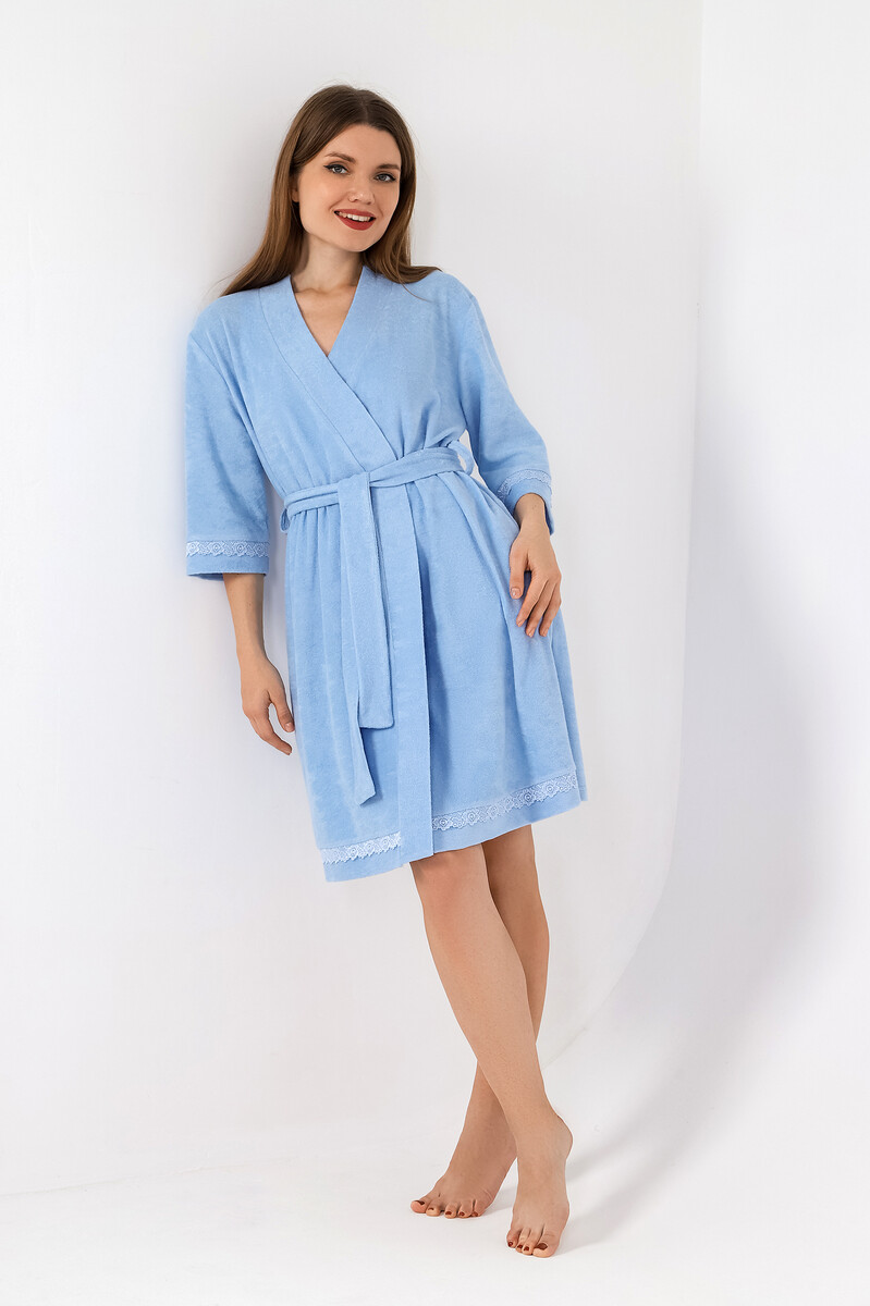 

Халат, Голубой
