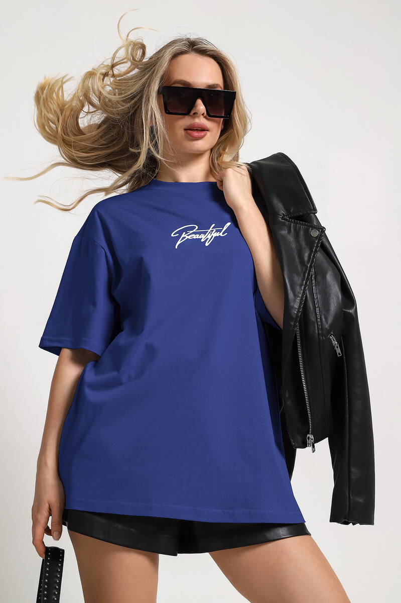 

Футболка, Синий;индиго