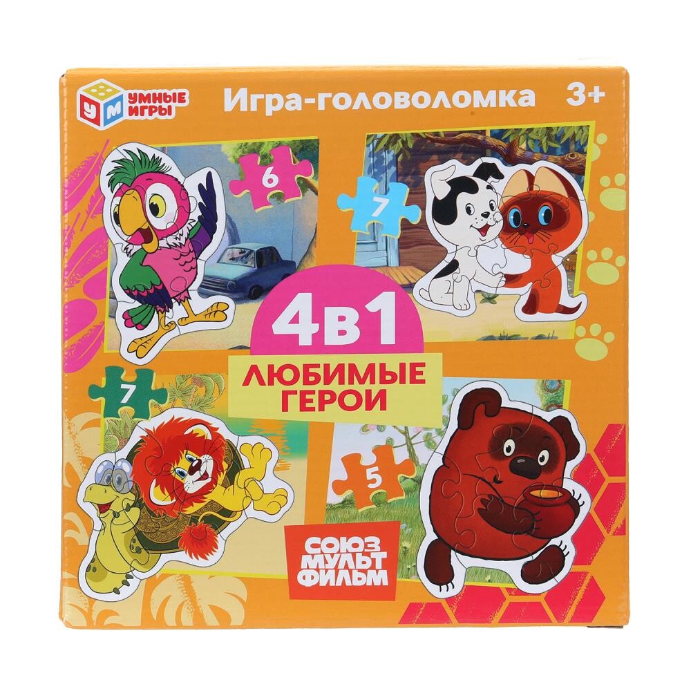 

Пазл настольный СОЮЗМУЛЬТФИЛЬМ, Умные игры 4630395015790