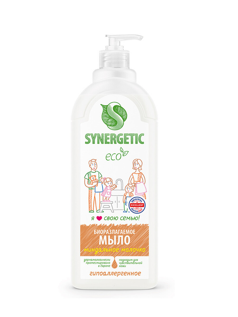 

Жидкое мыло synergetic