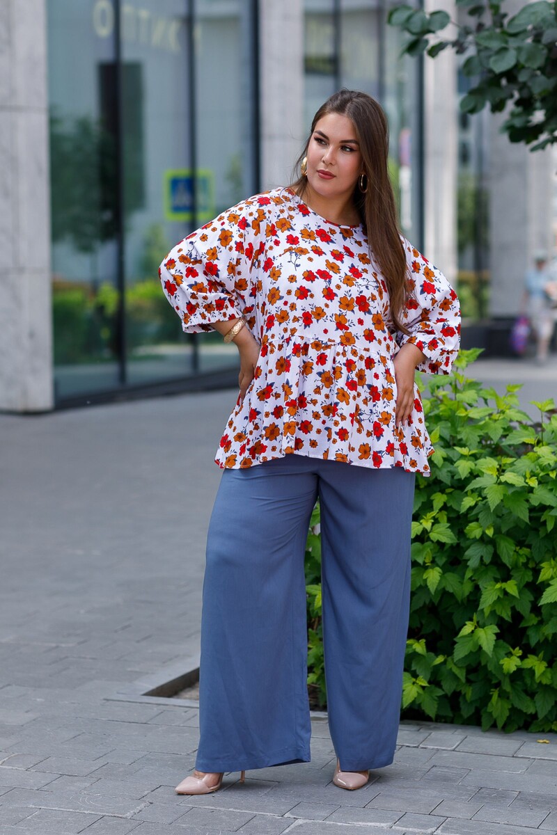 Брюки Luxury 024988665 Деним  Фото 2
