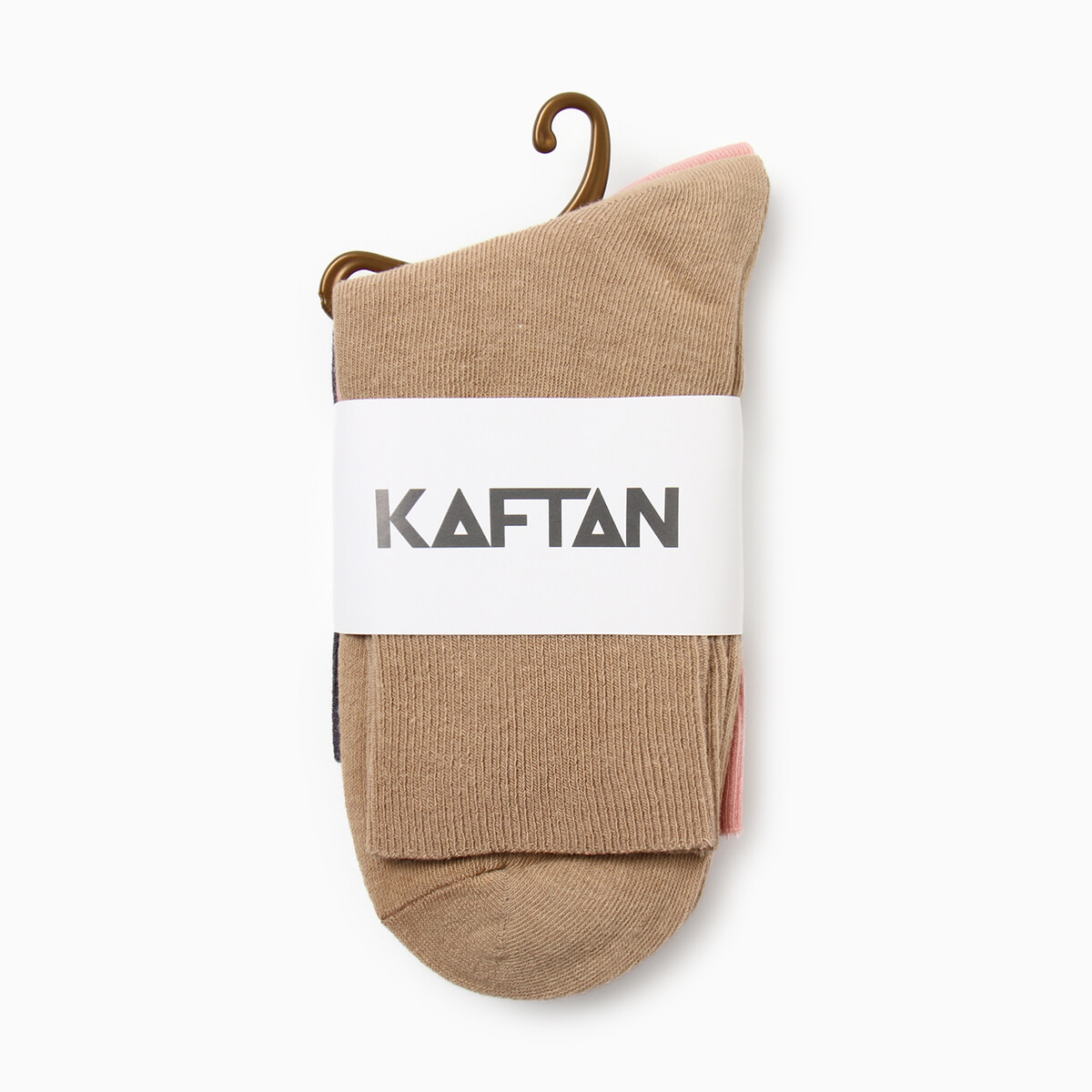 Носки набор KAFTAN 024992260 Розовый, фиолетовый, бежевый  Фото 4