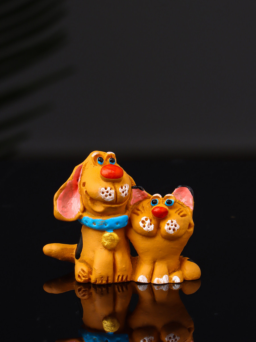 

Фигурка полистоун, Коричневый;разноцветный