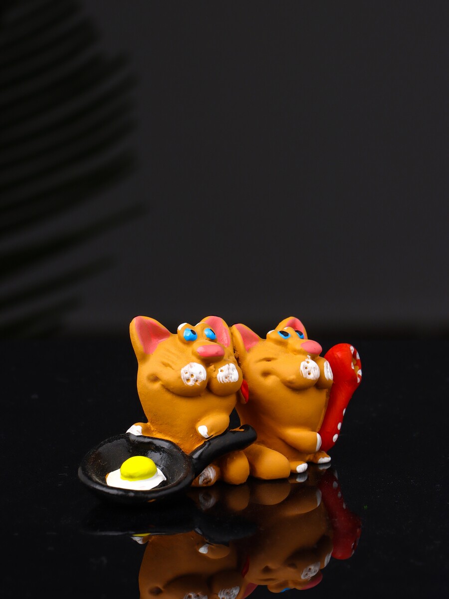 

Фигурка полистоун, Коричневый;разноцветный