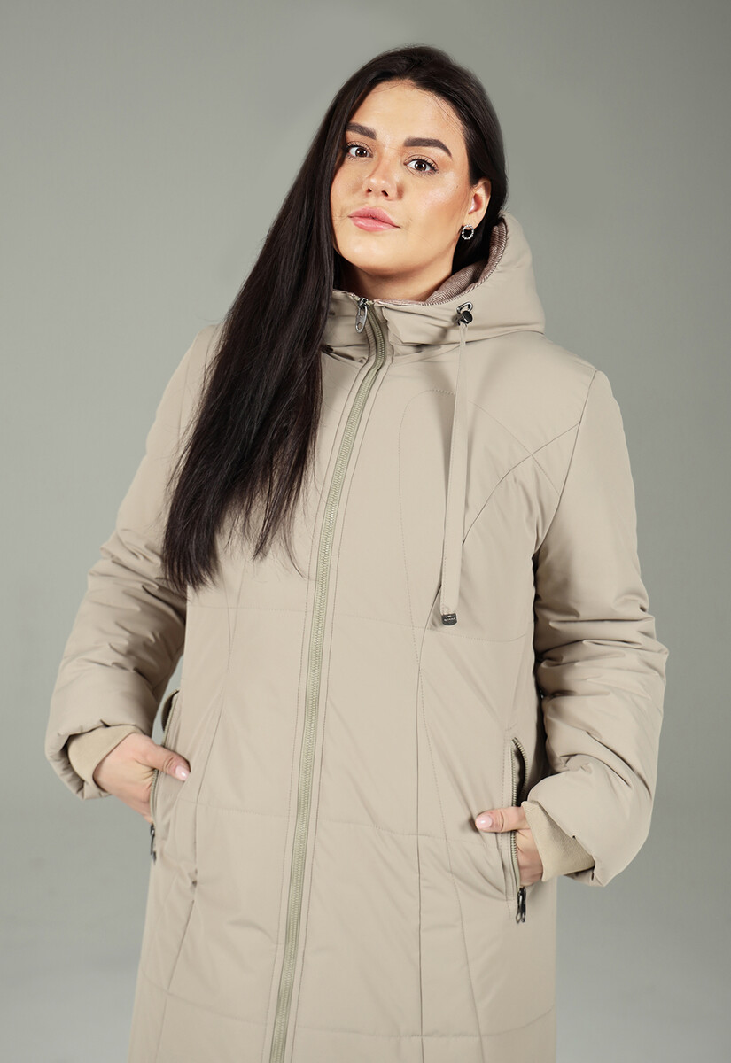 Пальто Dimma Fashion Studio 025232407 Песочный 