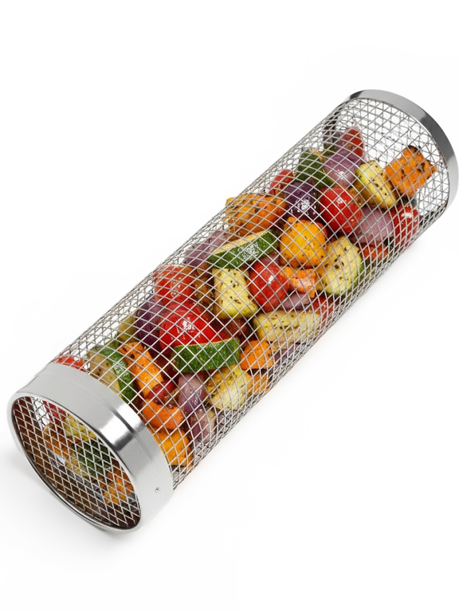 

Решетка гриль maclay для овощей, круглая, 30×10 см