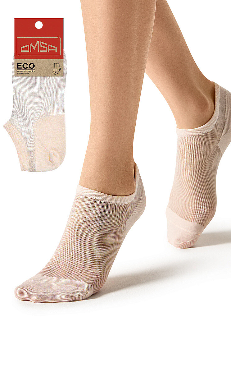 Суперукороченные носки OMSA ECO 251 OMSA 025268986 Creme 