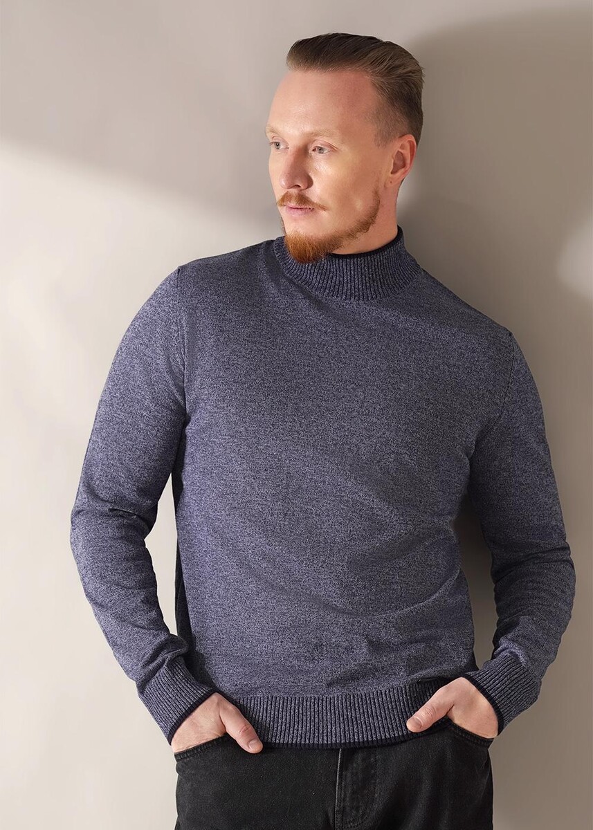 

Водолазка, Синий;мулине джинсовый