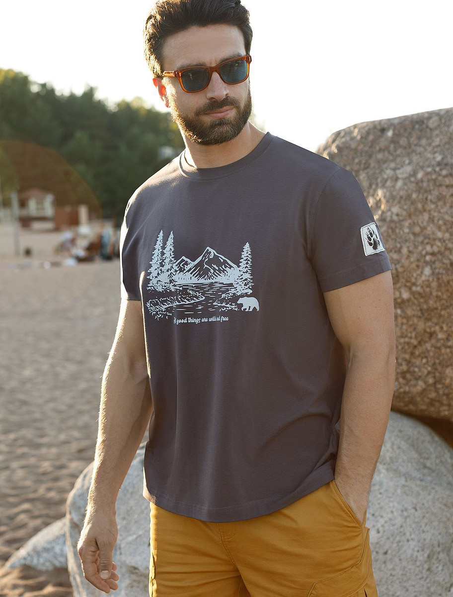 

Футболка, Серый;серый_outdoor