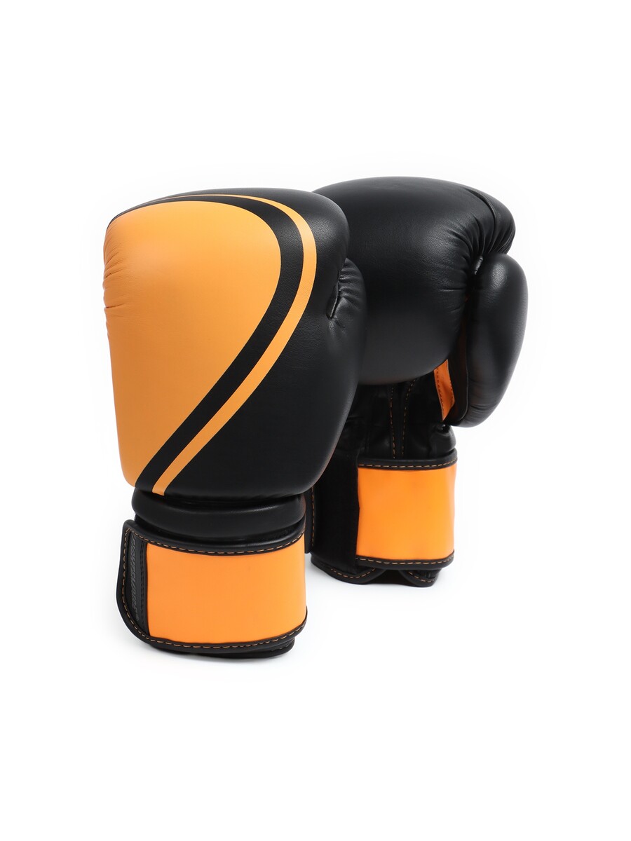 

Боксерские перчатки fight empire, urban, черно-оранжевые, размер 14 oz