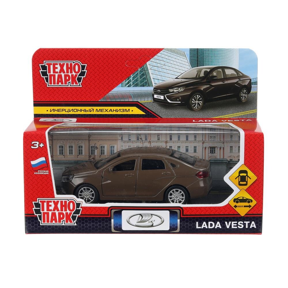 

Машина металлическая LADA, Технопарк VESTA-12-BR