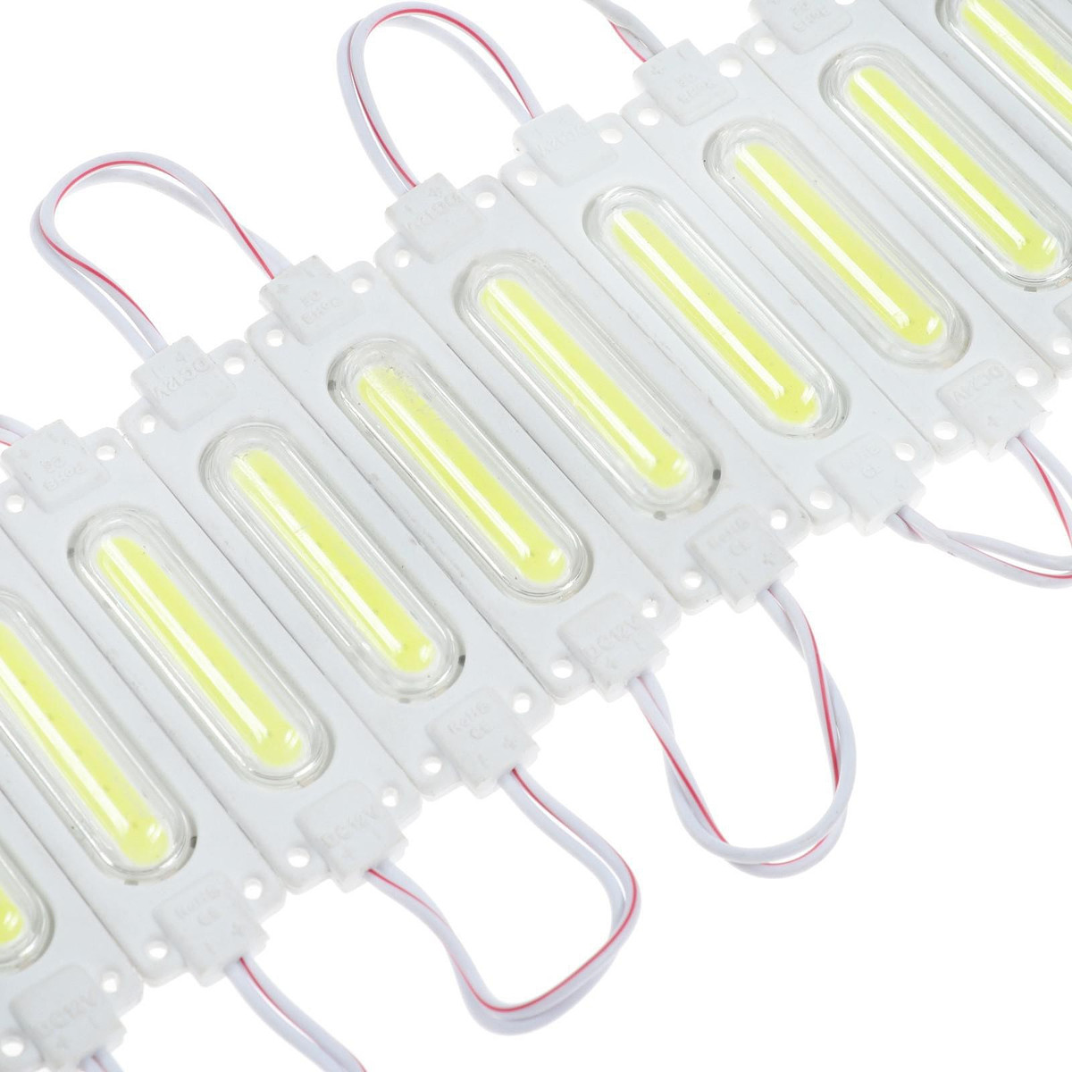 

Светодиодный модуль smd5730, 2 вт, cob, 190 лм, ip65, 6500к, 12 в, холодный белый, 20 шт.