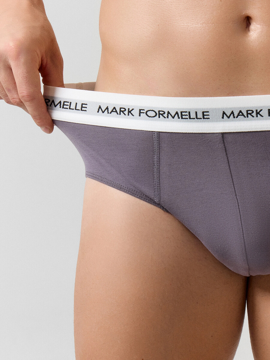 Трусы плавки мужские серые Mark Formelle 025729296 Олово  Фото 3