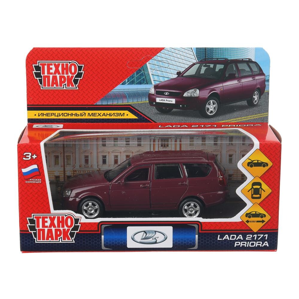 

Машина металлическая LADA, Технопарк * PRIORAWAG-12-BD