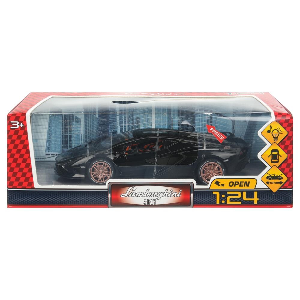 Машина металлическая с функциями свет или звук Технопарк CZ129-R 3190₽